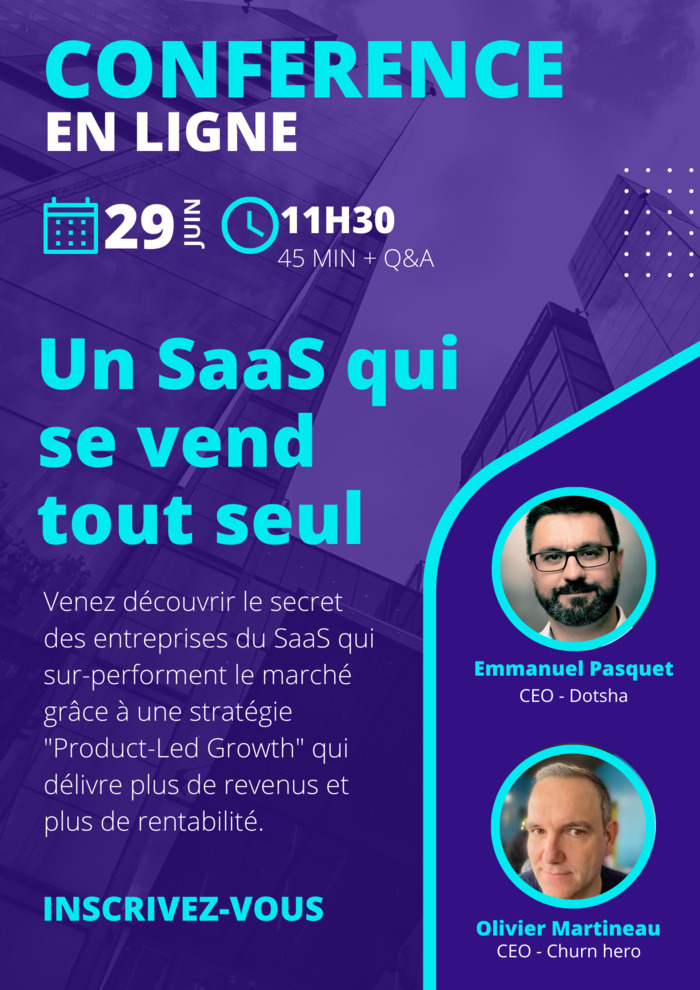 📅 À vos agendas ! Un SaaS qui se vend tout seul ! 👉openagenda.com/events/86262998