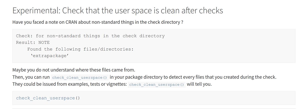 🎉 {checkhelper} is now on CRAN 🎉
💪 A package to help you deal with 'devtools::check()' outputs and helps avoid problems with CRAN submissions
👉thinkr-open.github.io/checkhelper/
#RStats
