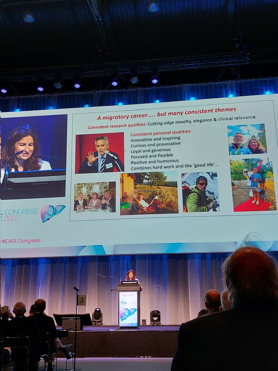 Very inspiring to hear about the carrier of @Anto_Berto presented by Mala Maini for the International Recognition Award. Congratulations @Anto_Berto!!! #EASLCongress #Vienna