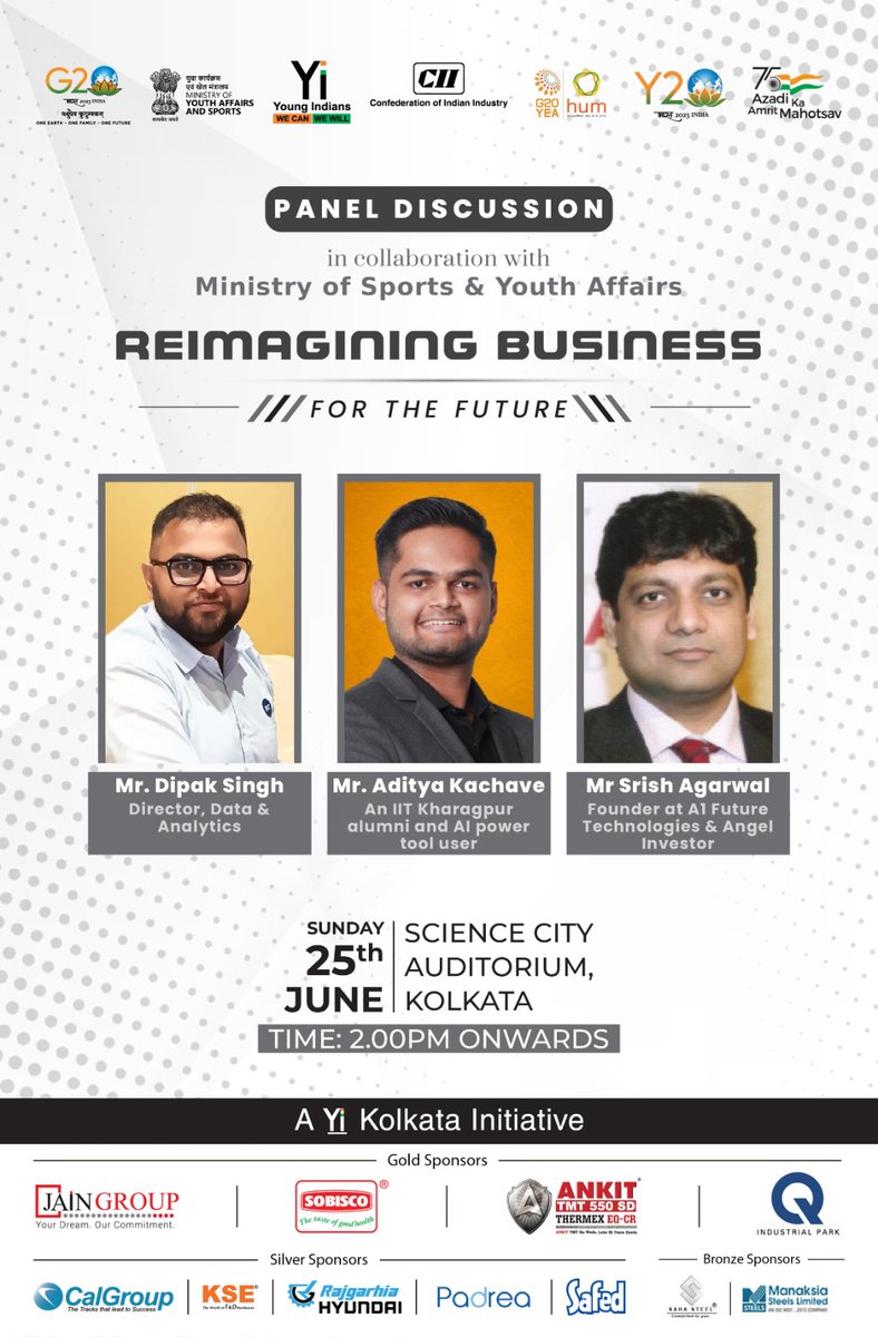 srishagrawal's tweet image. Join me in a compelling panel discussion where we explore how businesses can successfully reinvent themselves in today&apos;s rapidly evolving technological landscape. Discover the strategies and insights that will empower businesses to thrive in an ever-changing world.…