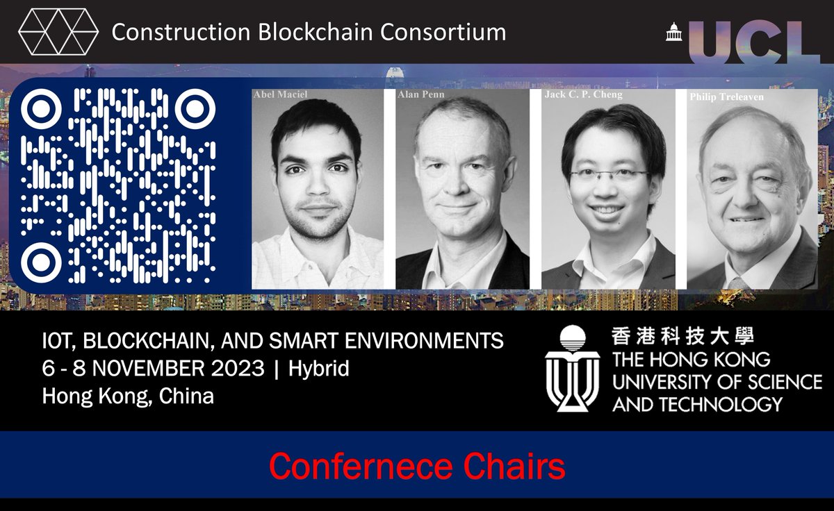 Our next Construction Blockchain Conference (CBC 2023) will be hosted  jointly by the The Hong Kong University of Science and Technology  (<a href="/hkust/">HKUST</a> ) and University College of London (@UCL) in Hong Kong on 6th-8th  November 2023.
Find out more here: constructionblockchain.org/cbc2023