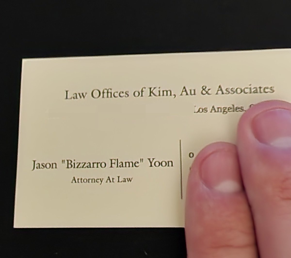 Had a great time at <a href="/MeleeInProgress/">Melee in Progress | start.gg/mip</a> tonight, and had the absolute pleasure of meeting and playing <a href="/Bizzarro_Flame/">Bizzarro Flame</a> 🔥 The man is a legend and gave me this after our set!