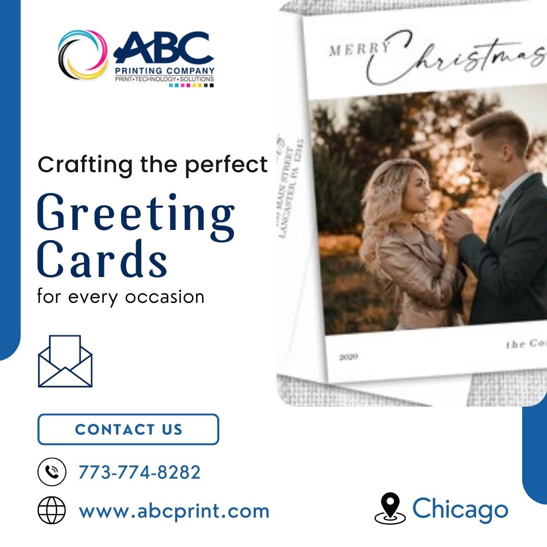 Greeting cards cater to both personal and professional branding, making them ideal for leaving a lasting impression. With their stunning design, you can effortlessly create a remarkable impact. 
🌐: abcprint.com