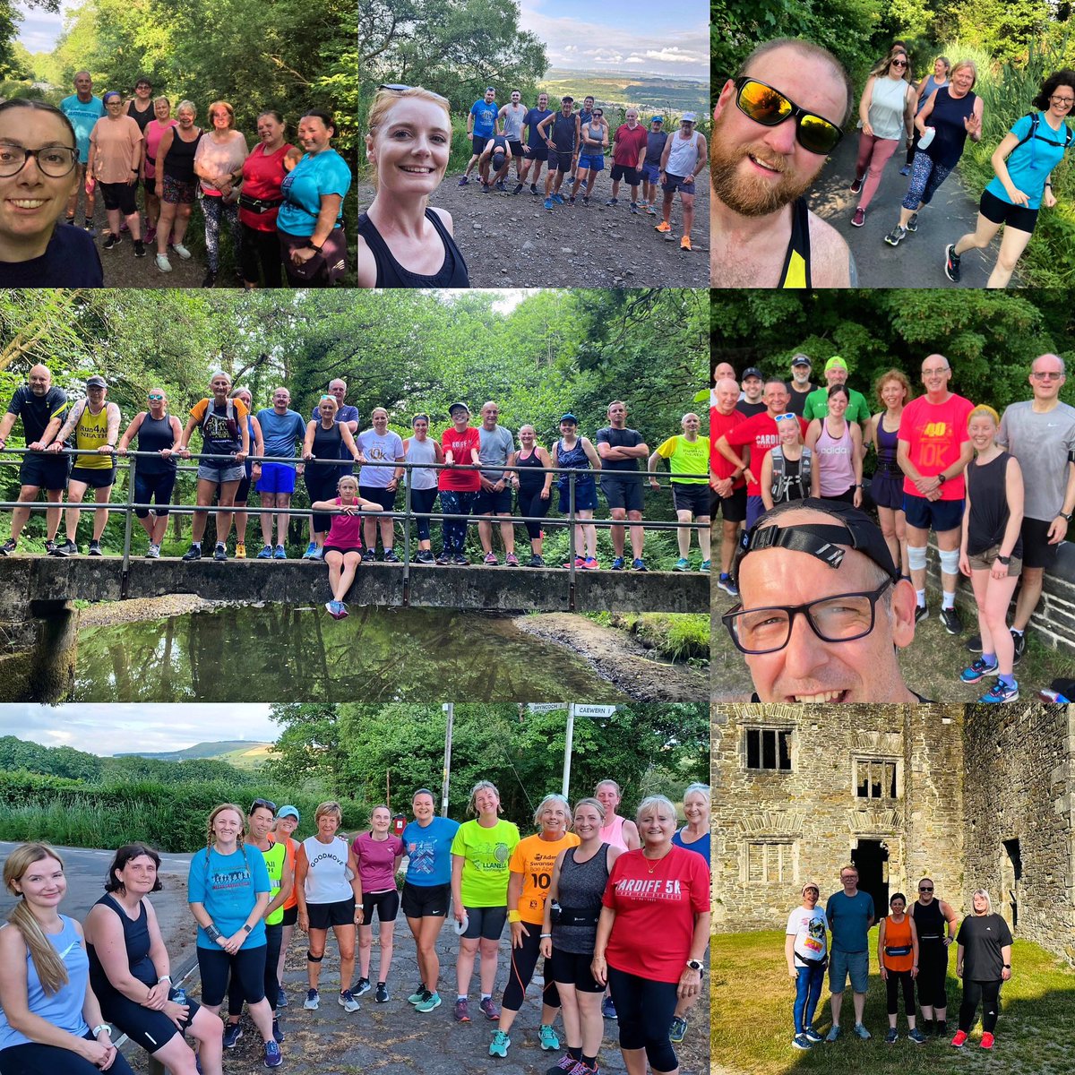 Last night all our hillbillies groups went out in search of some shade in the hope of finding some cooler running conditions.

#hillbillies #run4allneath #run4all #neath #castellnedd #runningwithfriends #welshathletics  #irunwales #run #hillrun #hillrunning