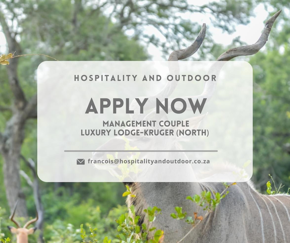 To Apply: lnkd.in/dFECdNBb

#hospitality #hospitalityindustry #hospitalityjobs #hospitalitycareers #hospitalitymanagement #hospitalityrecruitment #lodgemanagement #hospitalityandoutdoor #safari #safarilodge #managementcouple #generalmanager #generalmanagers