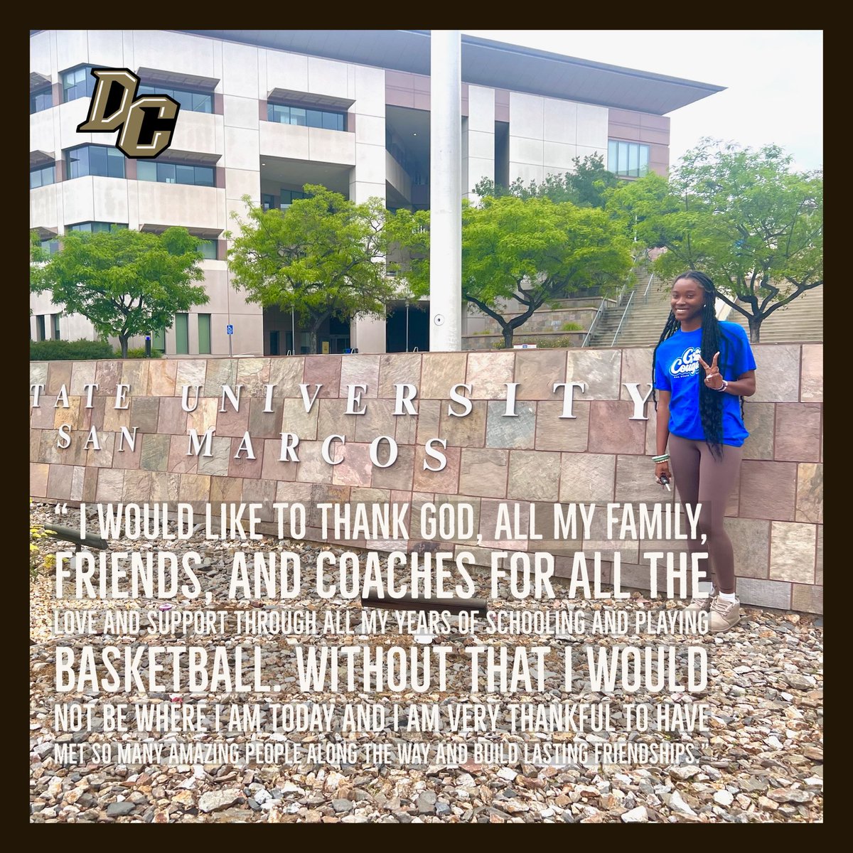 DeltaWBBall's tweet photo. ⭐️Transfer ALERT ⭐️Soph Kamania Griffin will be attending Cal State San Marcos this fall to pursue her Bachelor of Arts degree in Sociology. “KG” graduated from Delta with her AA degree in Psychology for transfer students. You will be missed !! #Dsquad4L @kamaniagriffin https://t.co/SeLPYFS7ZR