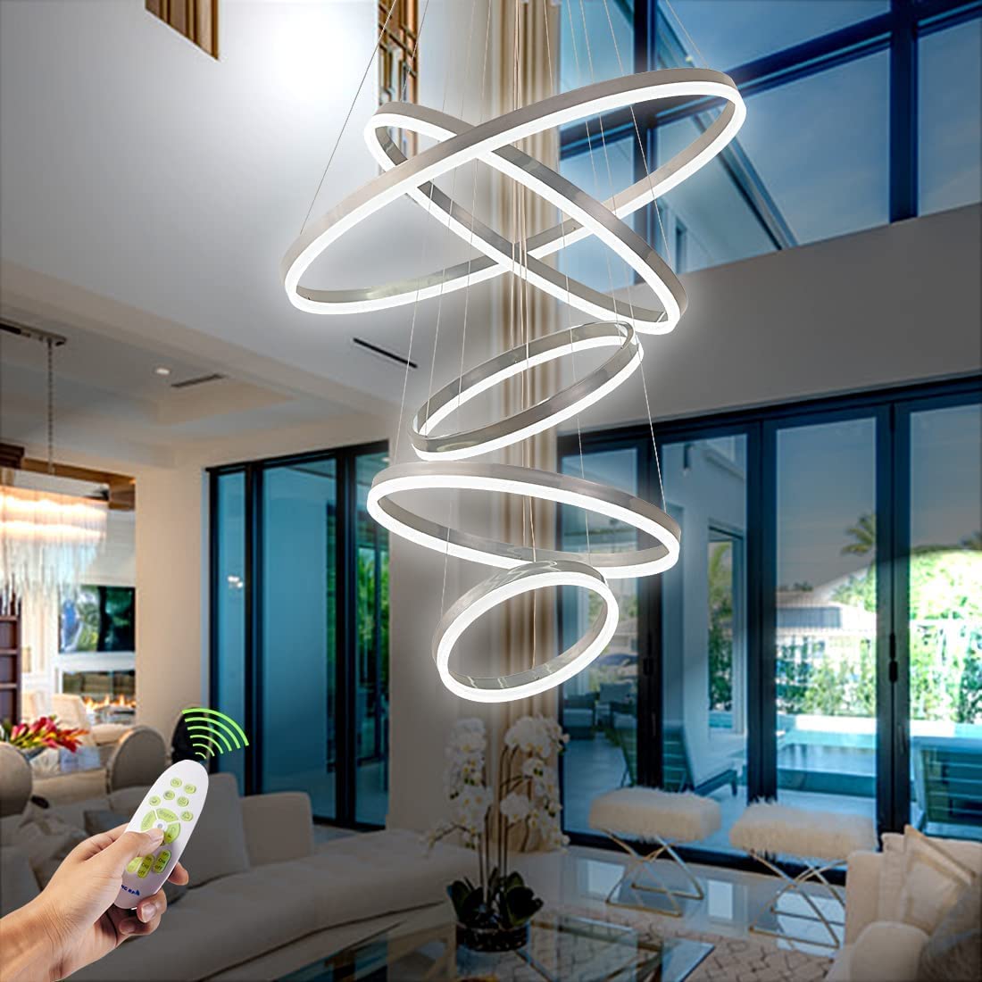 BathiyaMelder's tweet photo. Modern Chandelier Light Fixture Luxury Big LED Chandelier for High Ceiling Living Room Foyer, Pendant Light Fixtures with Remote Controller.
Buy Amazon๐: https://t.co/Sz9ARgM1LS
#ceilinglight #ceilinglamp #modernart #lightning #Titanic #submarinemissing https://t.co/769mNv7PnO