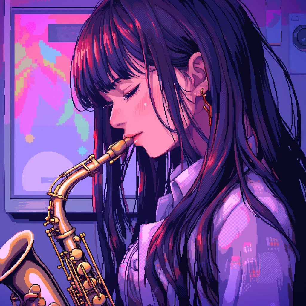 FaceMotive's tweet photo. @NFTKingForever New items have been added to the collection. A musical instrument and a woman are represented by dots. I'll put up a sample, so if you are interested, please visit the #opensea collection. Please reply for the link to the collection. https://t.co/5ZLsdPqfeO