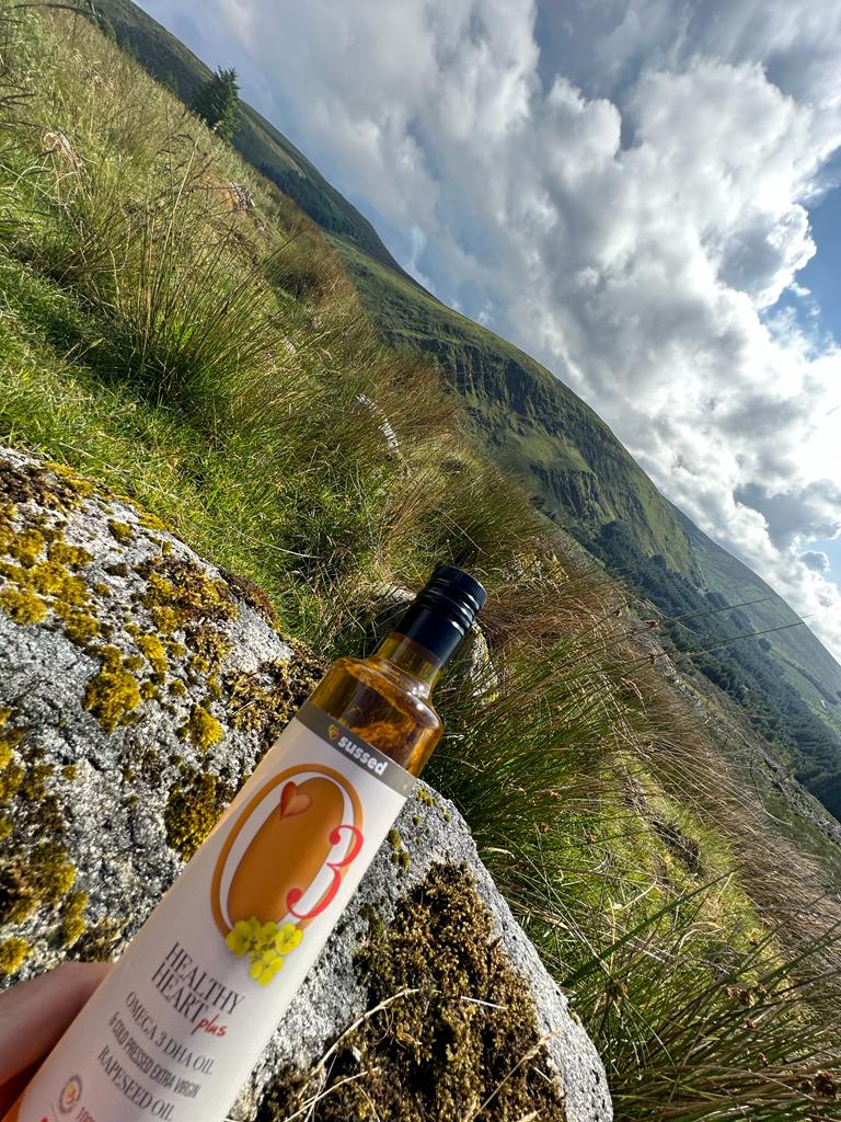 Cloudy with a chance of sunshine (in a bottle!)!
Healthy Heart Plus Omega 3 DHA Oil. 
From #teamsussed 🌞
#getsussed #eatlocal #EatIrish #coldpressed #getsussed #sussed #livehealthy #livehappy #rapeseed #rapeseedoil #oliveoil #Omega3