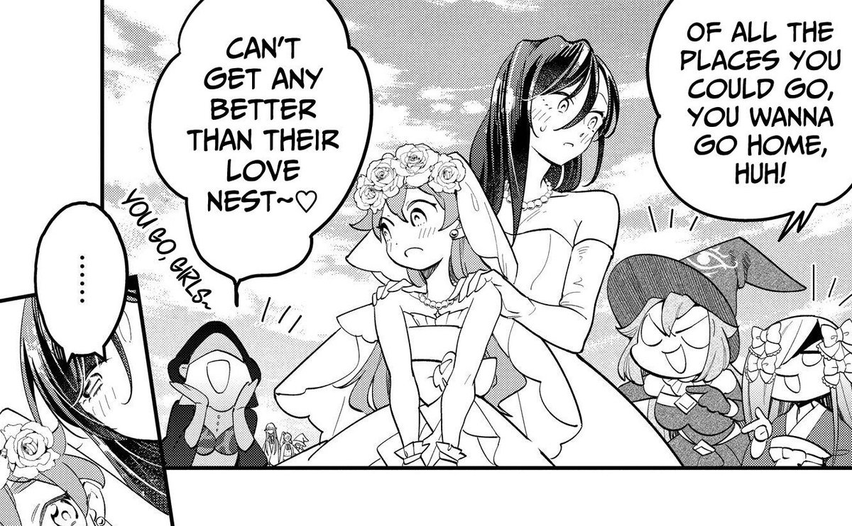 Evildeadfan102's tweet image. I read The Witch's Marriage Chapter 45.  
I finished the series.
#TheWitchsMarriage #chapter45 #yuri #LGBTQ