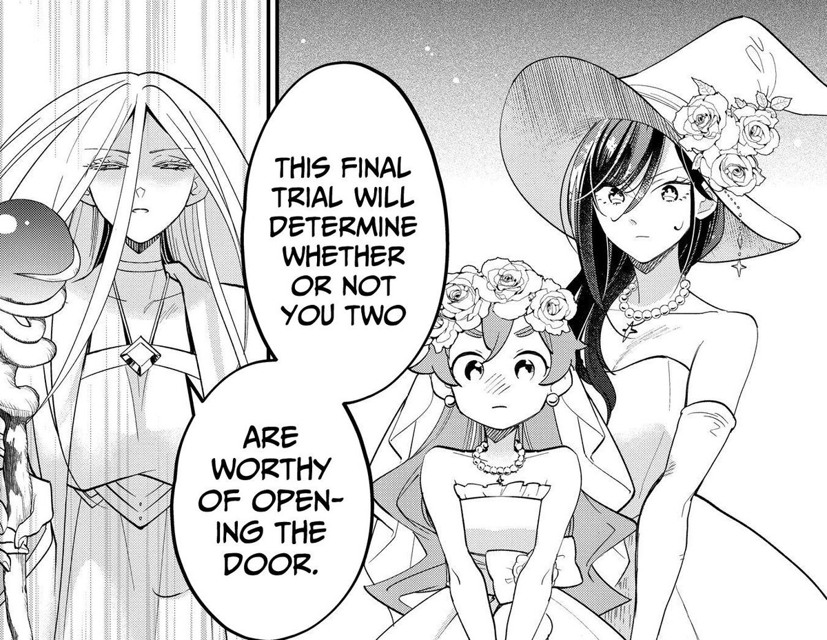 Evildeadfan102's tweet image. I read The Witch's Marriage Chapter 44.  #TheWitchsMarriage #chapter44 #yuri #LGBTQ