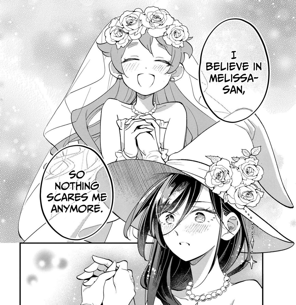 Evildeadfan102's tweet image. I read The Witch's Marriage Chapter 44.  #TheWitchsMarriage #chapter44 #yuri #LGBTQ