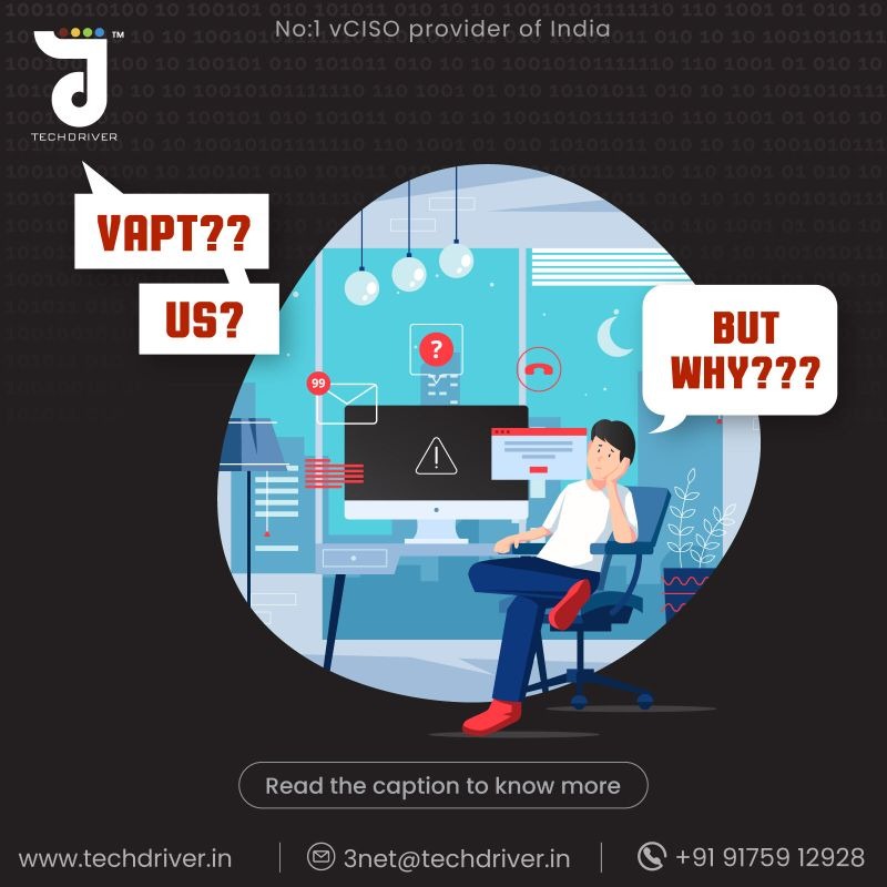 3netTechdriver's tweet photo. #vapt #Tests the strength of your #ITsystems and #Security procedures in relation to potential internal and external #threats.
Keeping your system safe from #malwareattacks and #hackers.

For more detail please visit us:
👉 https://t.co/BuB0Mi5MUM
Contact :📞(+91)9175912928 https://t.co/8AF2KaFnOc