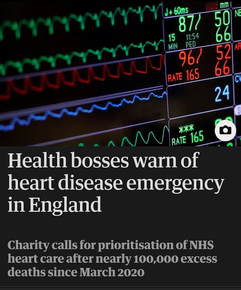 1goodtern's tweet image. 🚨❤️‍🔥🚨
HEART DISEASE EMERGENCY in England

And guess what they blame:
🔥COVID INFECTION
🔥SARS-CoV-2

 #CovidIsntOver
