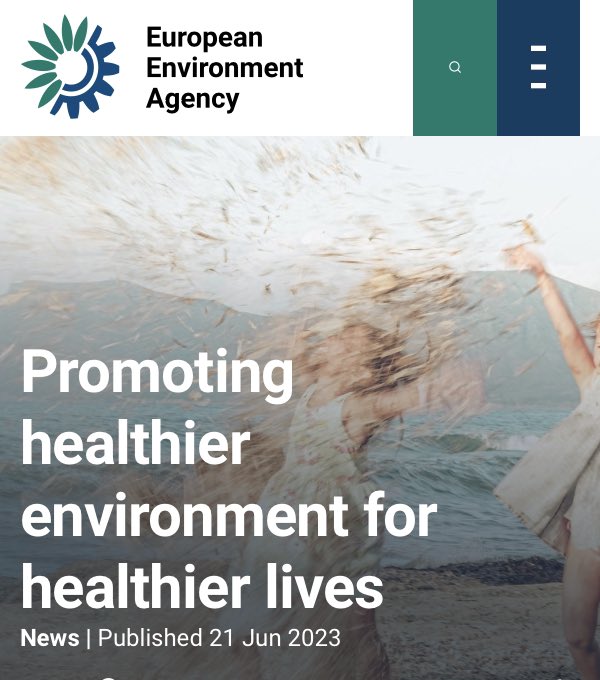 PaulJBelcher's tweet photo. 2023 #EEASignals Report: #Health & #environment in Europe
‘Urgent action’ needed to halt the ‘polycrisis’ of #ClimateChange, #biodiversity loss & #pollution
“#Nature is the foundation of our health and well-being”
EEA Executive Director @YlaLeena
https://t.co/IU9o9AruiD https://t.co/rdEGVnc0VV