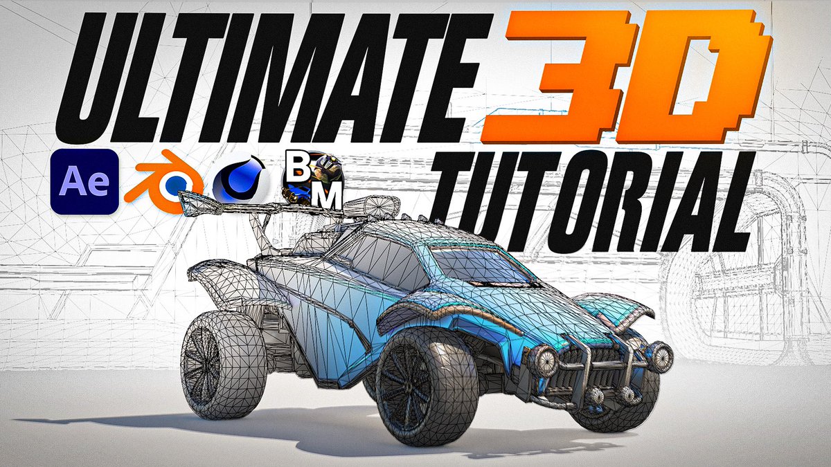 FSNcreatives's tweet photo. The Ultimate RL 3D Tutorial. Out Friday. https://t.co/dvXWgekEHd