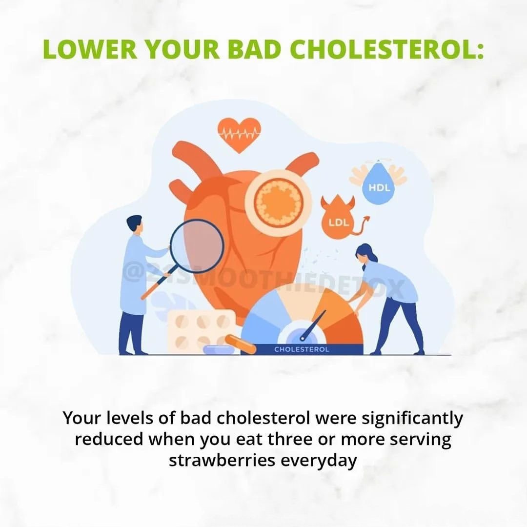 7. Lower your bad cholesterol