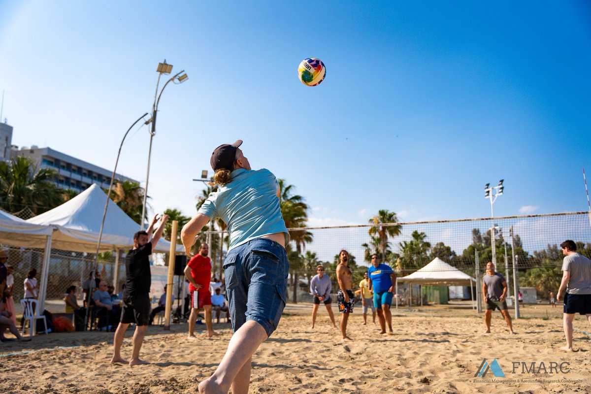 mediaFMARCconf's tweet photo. 🏐The last scheduled activity for the participants was Beach Volley.
It allowed everyone to bridge the gap between academia and industry, fostering a sense of community among professionals.
#fmarc #fmarc2023 #larnaka #financialmanagement #accounting #research #conference https://t.co/N3c0tO4NRz