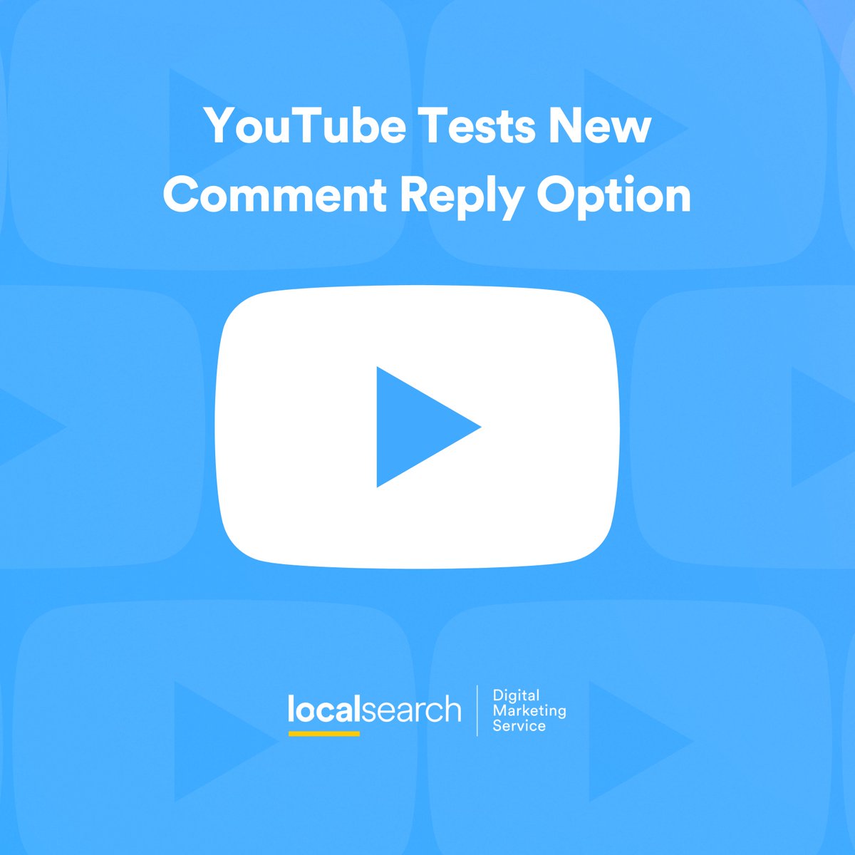 @YouTube has announced it is testing out a new option that will enable Shorts creators to create response videos to comments on other people’s channels.

#DigitalMarketing #YouTubeShorts