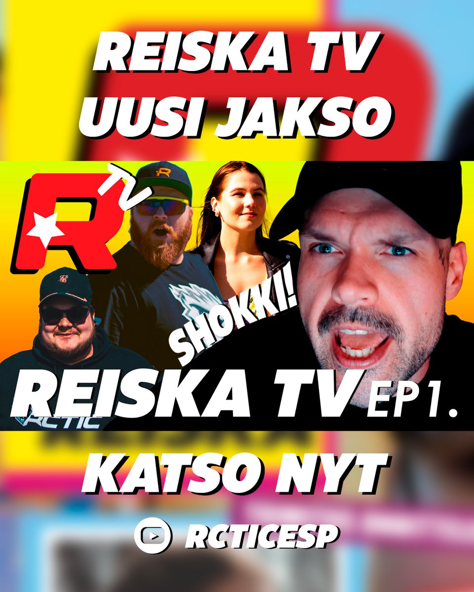 jeyshootsfi's tweet photo. ✨ UUSI REISKA ON TÄÄLLÄ ✨

Reiska - RCTIC-julkkisuutisten ykkönen!

Katso uusin Reiska-TV jakso nyt: https://t.co/s9VwIVgLxl

PS. Oikein mahtavaa ja aurinkoista Juhannusta kaikille 😘

#rctic #reiska #reiskatv #juhannus #juhannus2023 #huumori https://t.co/OnO3qQyM9c