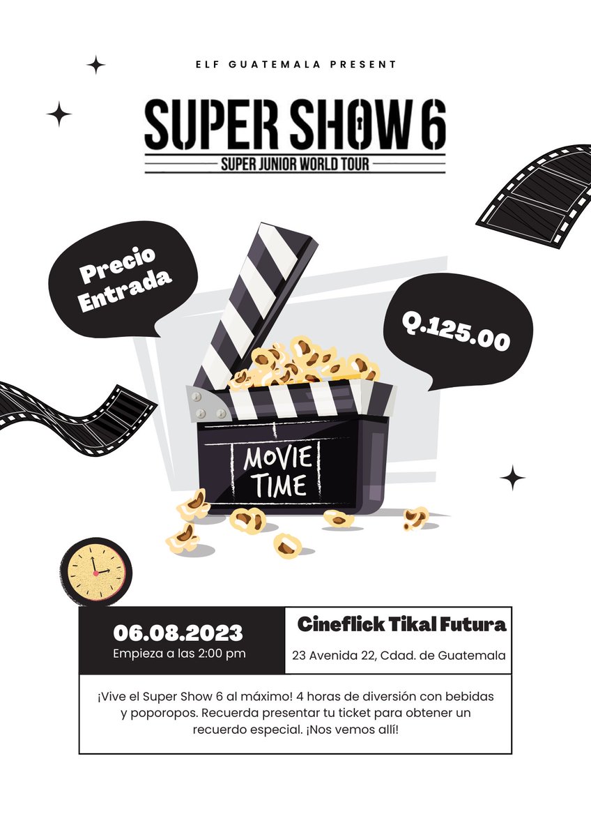 ELF_Guatemala's tweet photo. ¡Hola, ELF GUATEMALA!

¡Tenemos noticias emocionantes para ustedes sobre nuestro esperado Super Show 6! Estamos seguros de que será un evento increíble. Aquí les presento los detalles: https://t.co/hmusJnPQuq