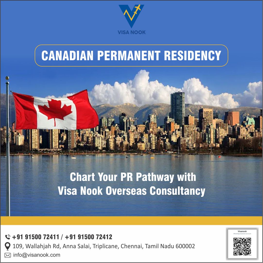 We build your foundation strong and get your Canadian Dreams come TRUE.

Dm or WhatsApp to know more.
For Call or What’s app: +91 91500 72411 / +91 91500 72412
📧: info@visanook.com 
wa.me/message/5ARKCR…
Website:- visanook.com
#Canada #studyabroad #studypermit