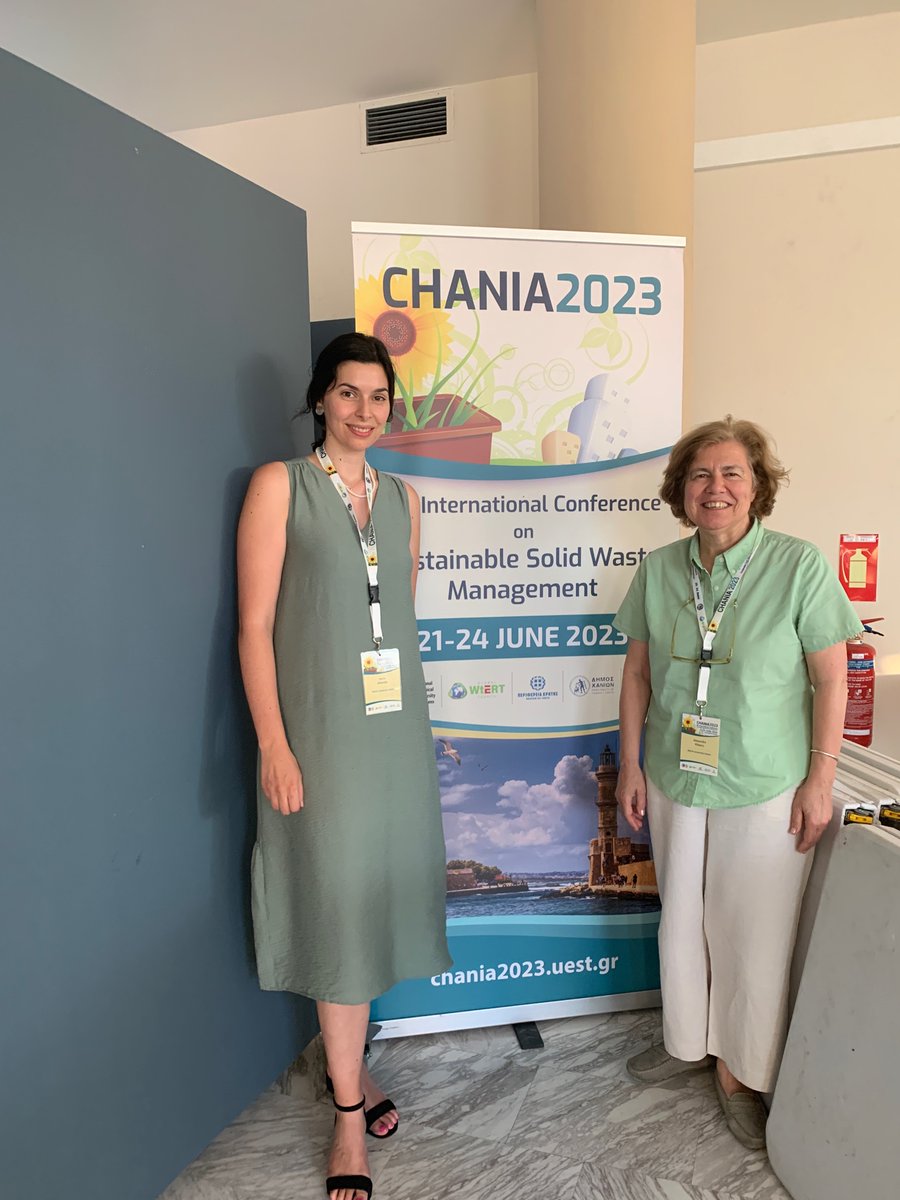 Joanasralmeida's tweet photo. @FCTNOVA is at the 10th International Conference on Sustainable Solid Waste Management: CHANIA2023 (National Technical University of Athens) to present the work developed on the #RELiEF project #Resolutionlab @CENSEFCTNOVA https://t.co/gZ7H2lY0pu
