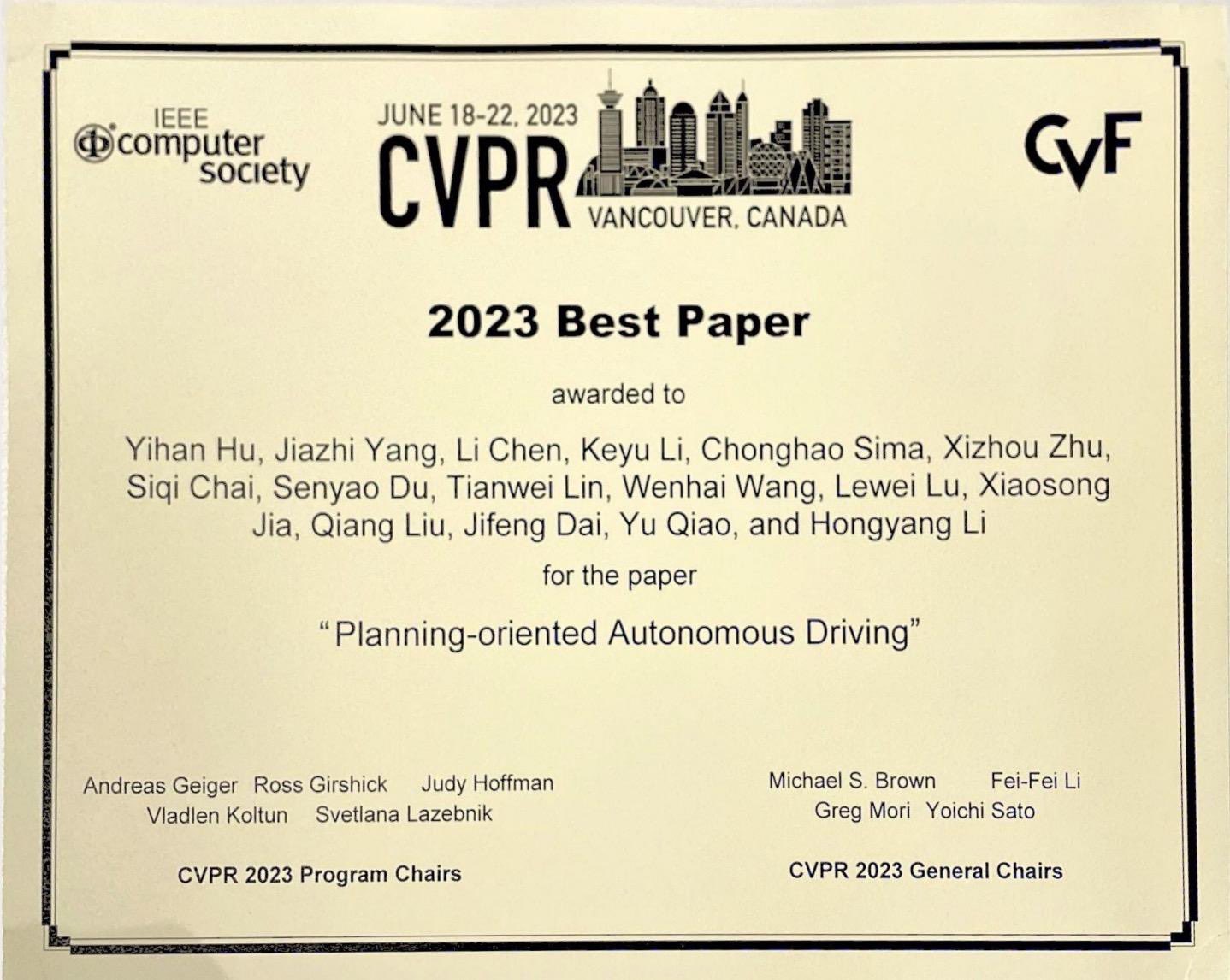 Cvpr 2025 Best Paper