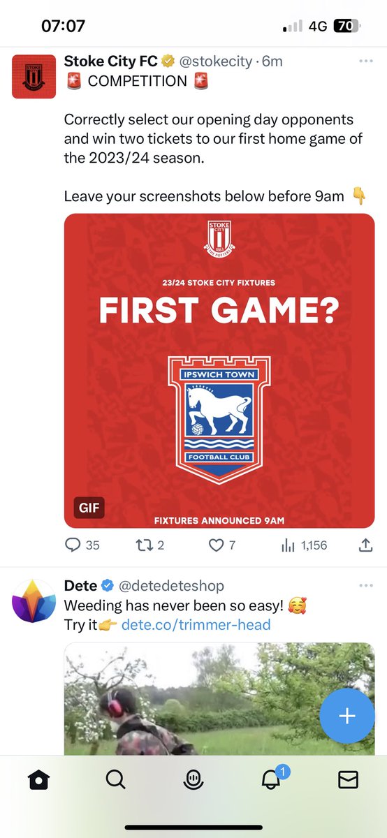 mills27scfc's tweet photo. @stokecity https://t.co/4BC4b44Hj6