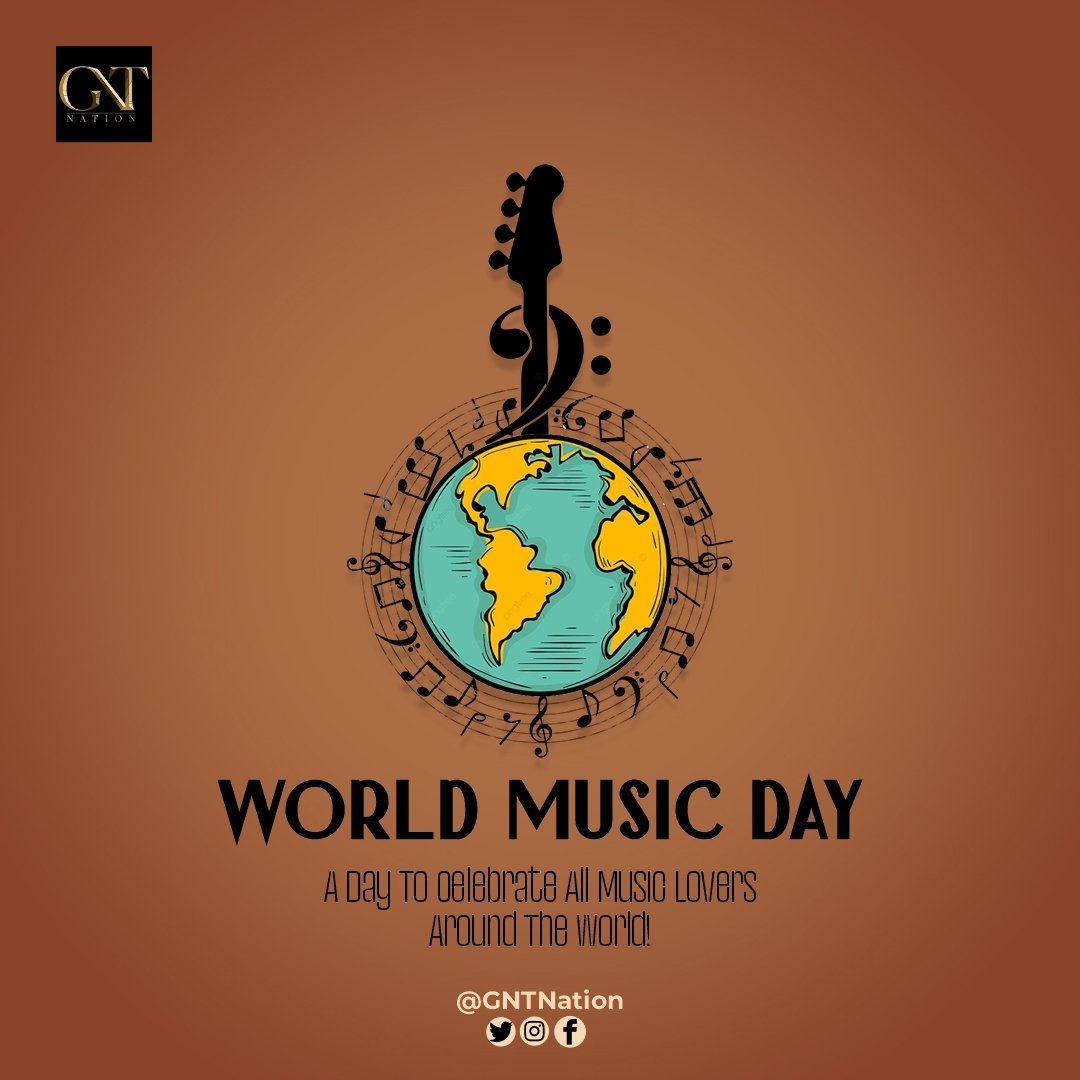 gnt_nation's tweet photo. Hello #majoritytribe
On World Music Day, our aim is to encourage us to explore, appreciate, and embrace the gospel music genre and gospel music artists. Being reminded of its unique sound and expression, which contributes to the symphony of global harmony.
#GNTNATION #music https://t.co/fsw3gK9clv