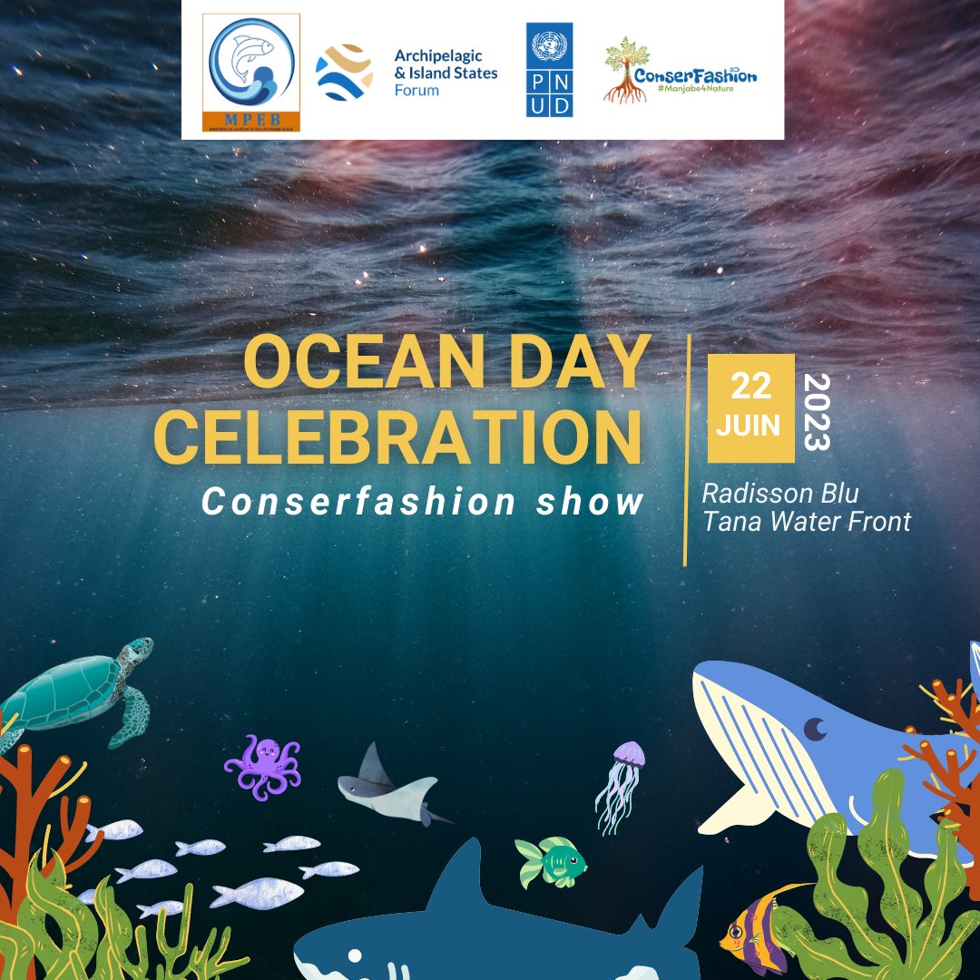 LMMAMada's tweet image. #OceanDayCelebration #Madagascar : 
@LMMAMada is proud to participate in the "Ocean Day Celebration" event organized by @aisforum and #conserfashion🌊