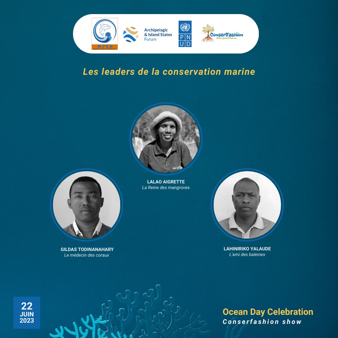 LMMAMada's tweet image. #OceanDayCelebration #Madagascar : 
@LMMAMada is proud to participate in the "Ocean Day Celebration" event organized by @aisforum and #conserfashion🌊