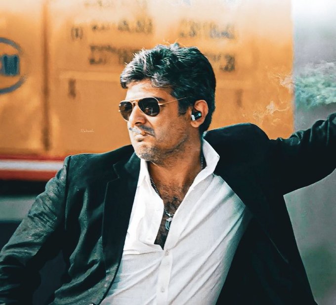 dynamicboiee's tweet photo. Once Upon A There Lived A GHOST 🔥

#MyDearAJITHKUMAR | #Vidaamuyarchi | #AjithKumar https://t.co/7uLeImtngE
