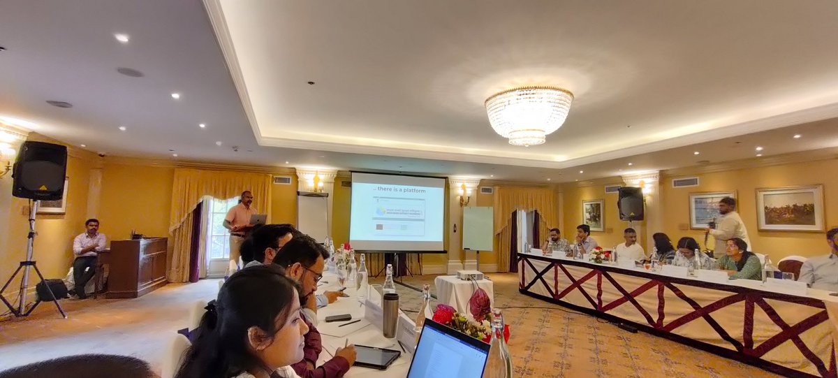 prats_phoenix's tweet photo. @UrbanEmissions presenting on Landscape of #AirQualityModelling In India at @ORFAmerica and @CSTEP_India conference on #ReducedComplexityModels https://t.co/bfYihegbgd