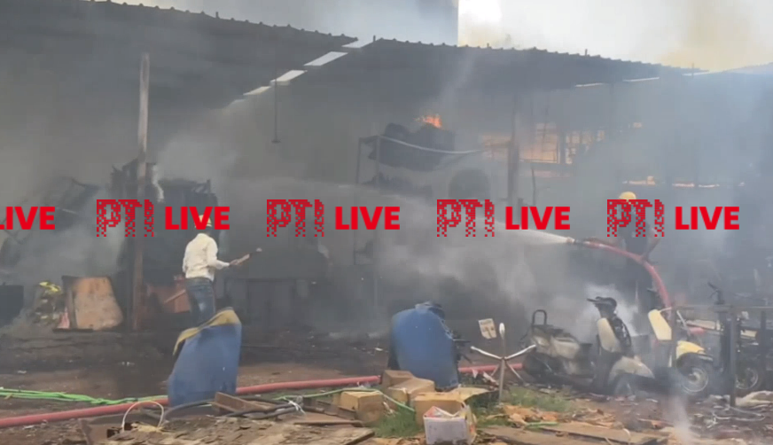 Press Trust of India on Twitter "Fire breaks out at furniture godown