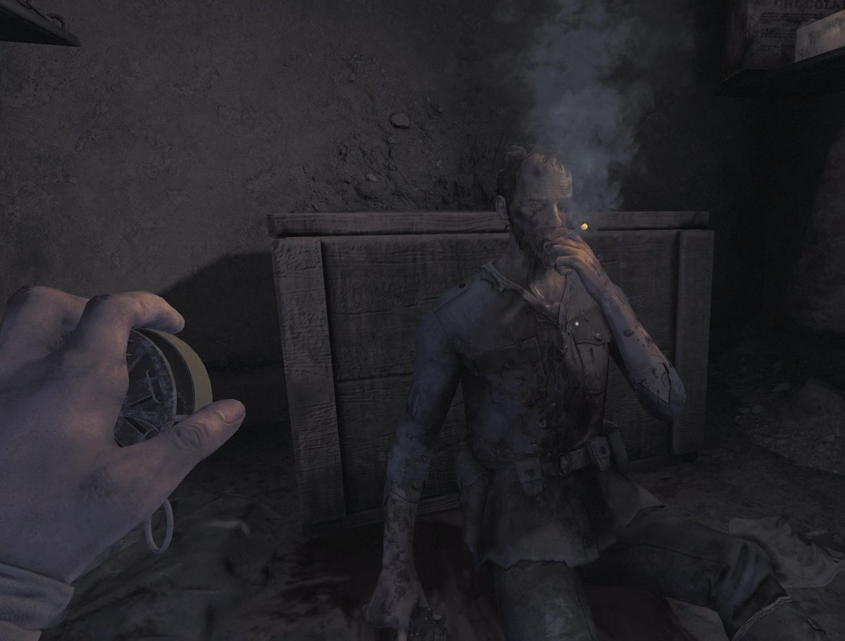 megnito7's tweet photo. Finished Amnesia: The Bunker last night. I recommend! https://t.co/9VA066FVQn