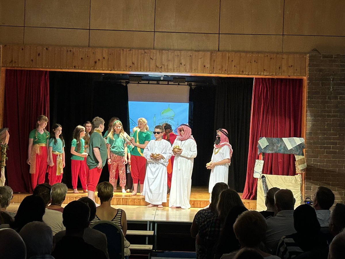 StPeterStPaul_'s tweet photo. What a most entertaining and energetic first night! We are very excited for the second performance of Ali Baba and the Bongo Bandits this evening! #teamspsp #performingarts #chesterfieldnews https://t.co/4LHMcap5fc