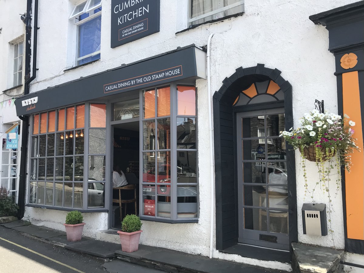 Lake District TG (@lake_districttg) on Twitter photo Great to see Michelin starred the <a href="/oldstamphouse/">Old Stamp House</a> in Ambleside listed recently by the <a href="/GoodFoodGuideUK/">The Good Food Guide</a> as one of 20 'exceptional restaurants' with menus for under £100.
Kysty in #Ambleside (pic 4) is in the same family ownership.
#Michelin #LakeDistrict #chef #restaurant Great to see Michelin starred the <a href="/oldstamphouse/">Old Stamp House</a> in Ambleside listed recently by the <a href="/GoodFoodGuideUK/">The Good Food Guide</a> as one of 20 'exceptional restaurants' with menus for under £100.
Kysty in #Ambleside (pic 4) is in the same family ownership.
#Michelin #LakeDistrict #chef #restaurant