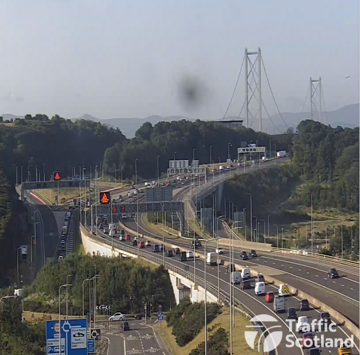 trafficscotland's tweet photo. ⌚ 07:31

Royal Highland Show🐮  

Traffic picking up for those heading to the @ScotlandRHShow on both the #M90 approaching Queensferry Crossing and #M9 at Newbridge⚠️ 

Do bear this in mind if your off to @EDI_Airport this morning 

Route Checker: https://t.co/5son8B9wj4 https://t.co/UwRZRgn5Qr