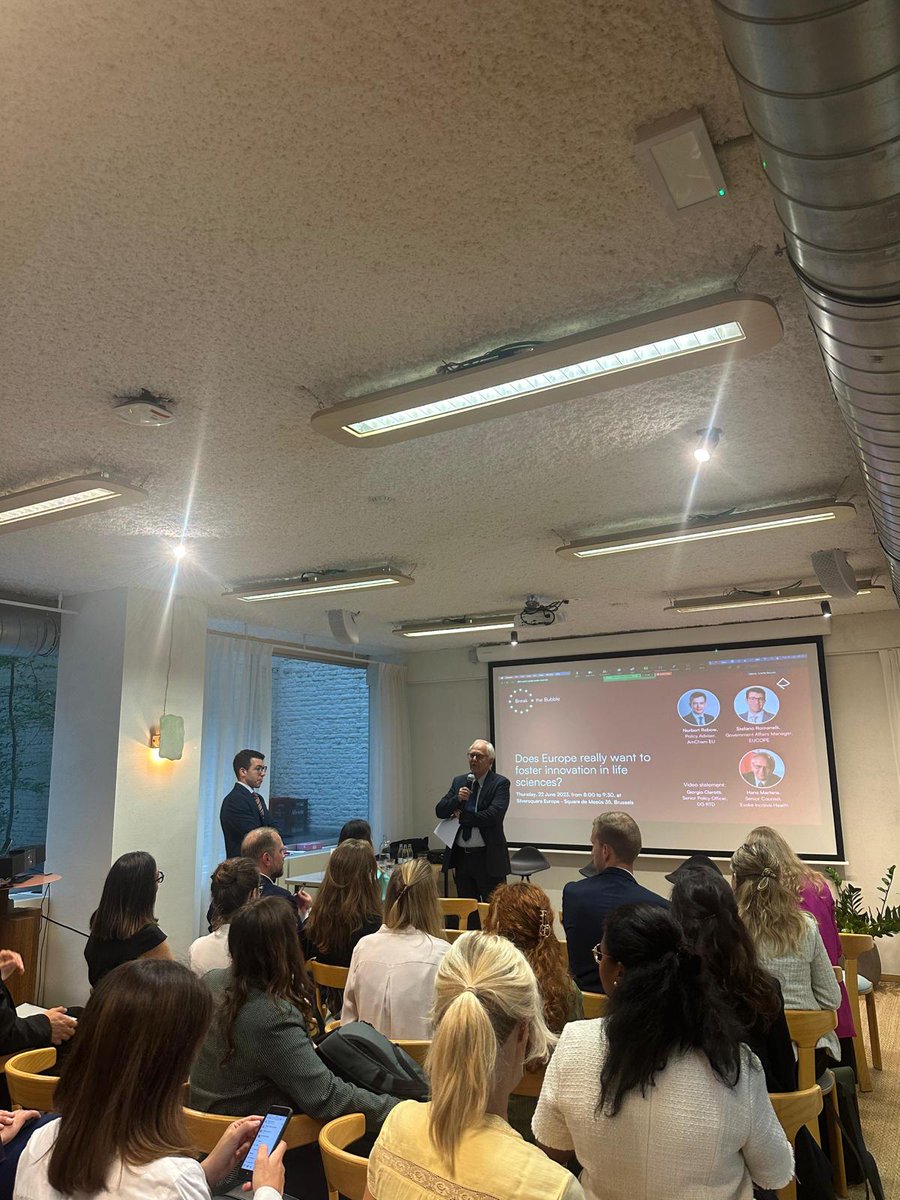 incisivehealth's tweet photo. 🚀Kicking off today’s #BreakTheBubble session with opening remarks from Moderator Hans Martens https://t.co/7Wek92wpaI
