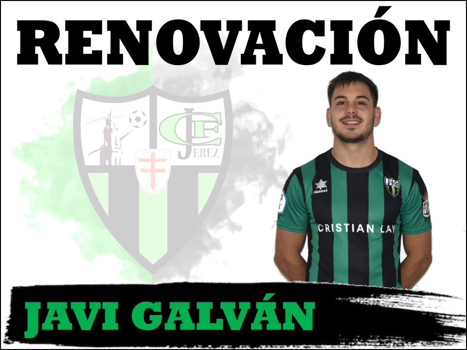 ¡¡¡El lateral jerezano Javi Galván renueva con su club!!! ¡¡¡Aúpa Javi!!!