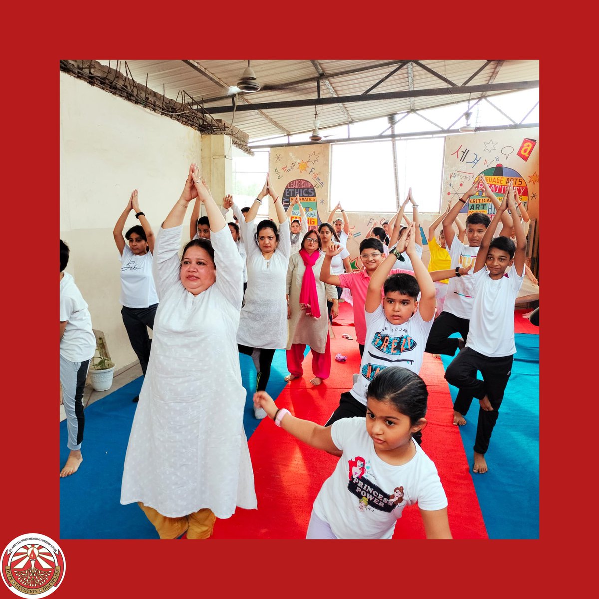 dalimss_schools's tweet photo. On 21st June 2023, “International Yoga day” was observed across all branches of Dalimss Sunbeam Group of Schools. The students  demonstrated many yoga exercises such as surya namaskar followed by a series of pranayam. They  performed several asanas along with their teachers. https://t.co/XYx8XfuK4C