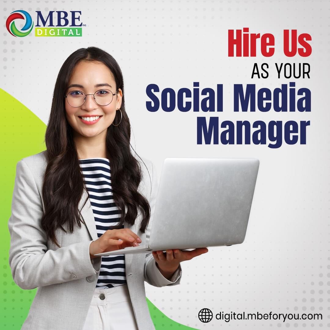 SamiBDO's tweet image. Get ready to soar to new heights with their game-changing strategies and innovative solutions. Leave your digital marketing worries behind and let MBE Digital take the reins!
Contact Us:
Phone: +92 324 1458677
Email: syed.sami@mbeforyou.com
#SocialMediaManagement #MBEDigital