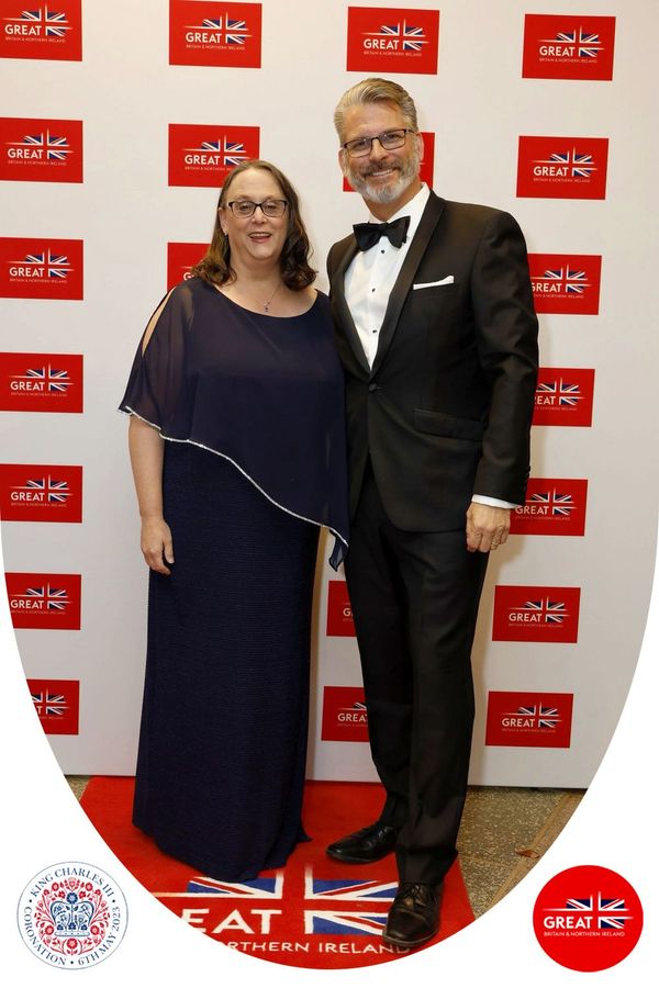 On Tuesday evening, HE, High Commissioner <a href="/MGlauser5/">Mark Glauser</a> and Mrs Glauser attended a special event, hosted by Her Excellency Vicki Treadell CMG MVO, at the British High Commission in Canberra to celebrate the Coronation of Their Majesties King Charles III &amp; Queen Camilla.