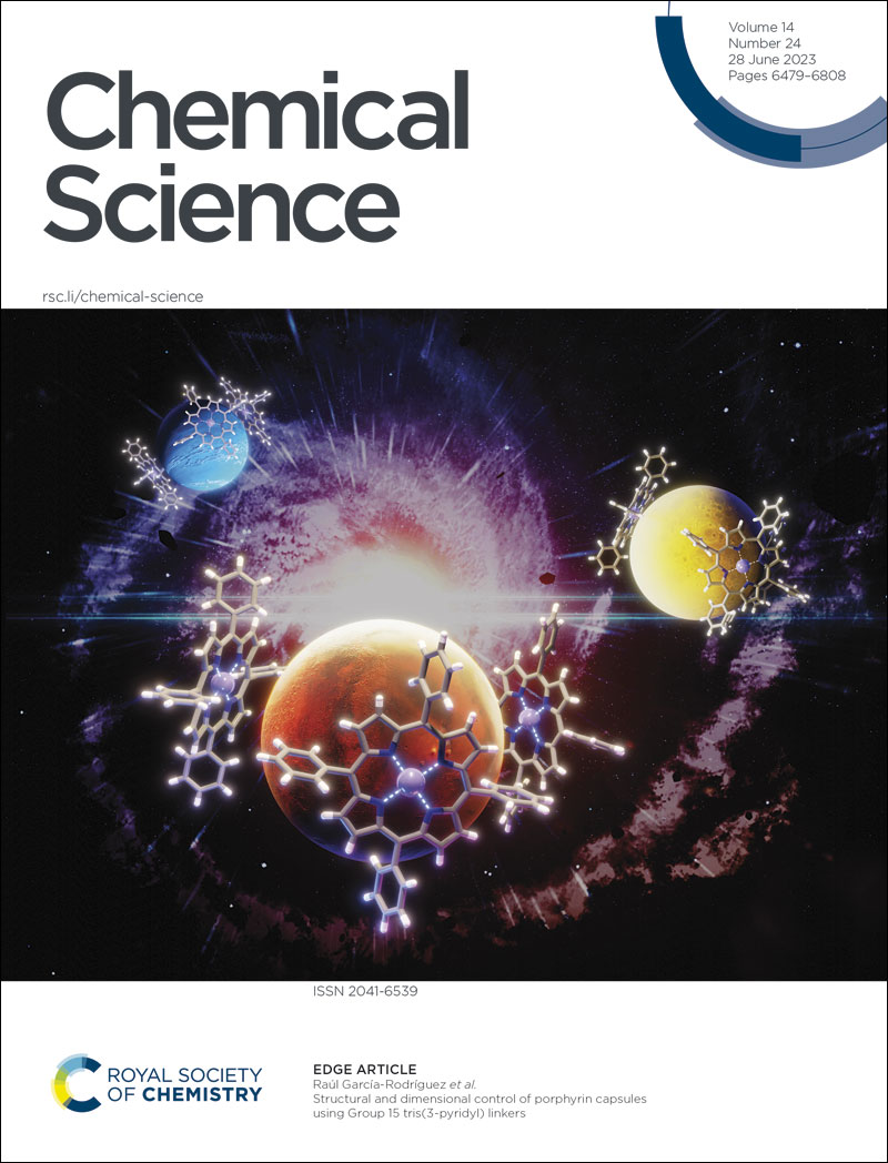 Chemical Science (@chemicalscience) on Twitter photo Issue 24 is here! 🎉
Featured on our front cover this week is <a href="/algarciaromero/">Álvaro García-Romero</a>, Raúl García-Rodríguez et al.'s new article 😍
Structural and dimensional control of porphyrin capsules using Group 15 tris(3-pyridyl) linkers 🔗 doi.org/10.1039/D3SC02…
#ChemSciCovers🎨 <a href="/UVa_es/">Gabinete de Comunicación Universidad de Valladolid</a> Issue 24 is here! 🎉
Featured on our front cover this week is <a href="/algarciaromero/">Álvaro García-Romero</a>, Raúl García-Rodríguez et al.'s new article 😍
Structural and dimensional control of porphyrin capsules using Group 15 tris(3-pyridyl) linkers 🔗 doi.org/10.1039/D3SC02…
#ChemSciCovers🎨 <a href="/UVa_es/">Gabinete de Comunicación Universidad de Valladolid</a>