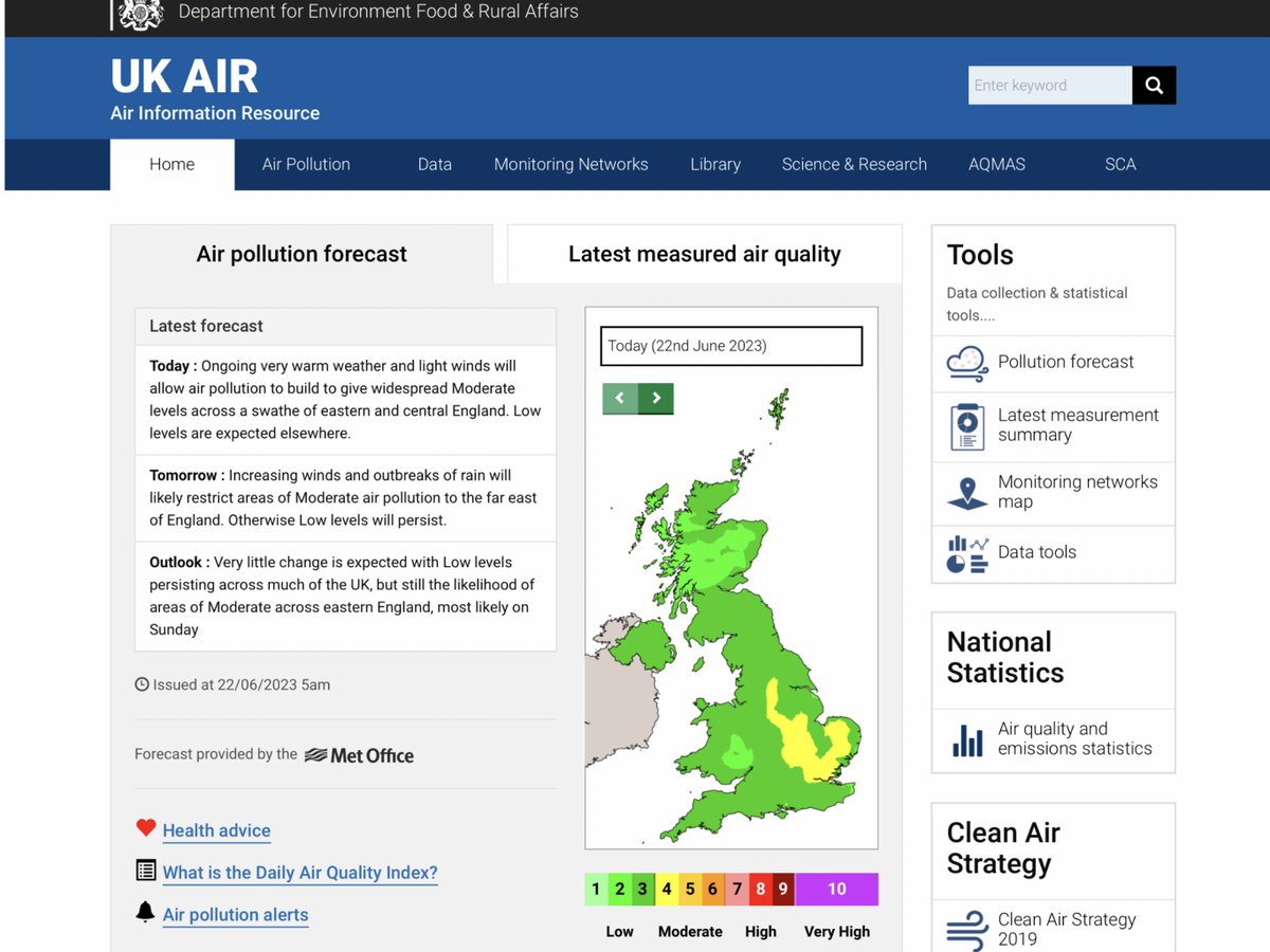 Clean Air in London tweet media