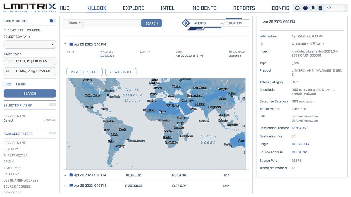 📷Enhance your network security with LMNTRIX Network Detection and Response (NDR)! 📷📷
Request Demo 📷 lnkd.in/gu9_u-NX

#LMNTRIX #XDR #MDR #NDR #NetworkSecurity #ThreatDetection #IncidentResponse #CyberDefense