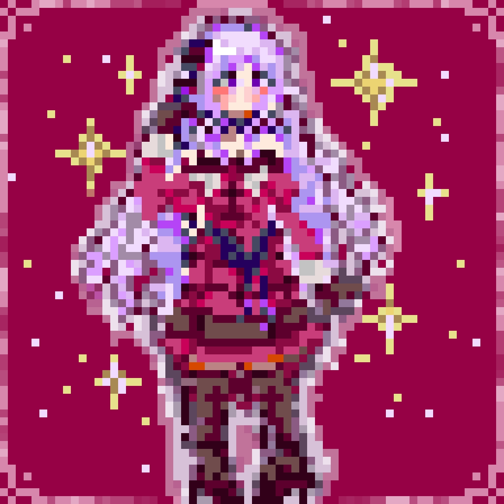 ドット絵サロメ様 #サロメ百万展