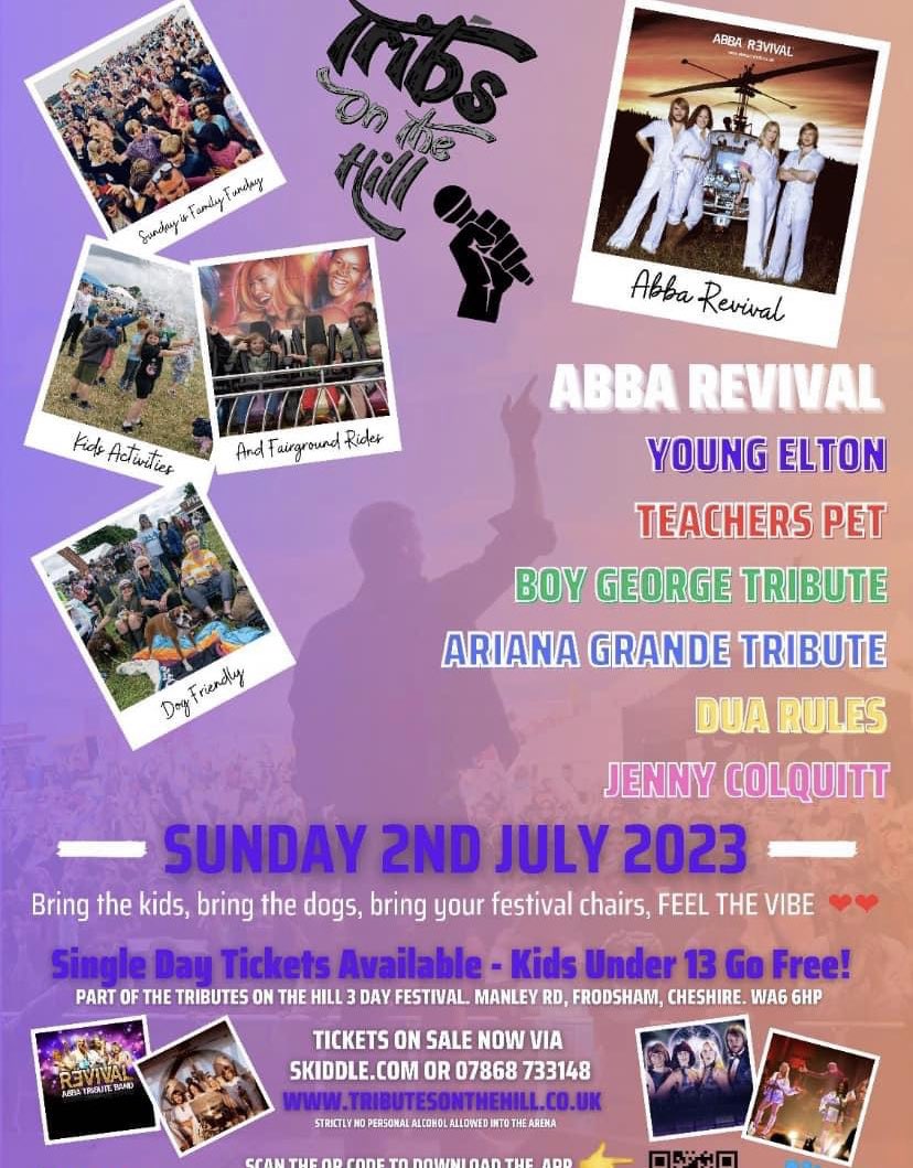 If Abba revival can okay for Rishi Sunak…they must be good as we know how they like a party !! Early finish as it’s a school night as well. Come and join us even if it’s for the day