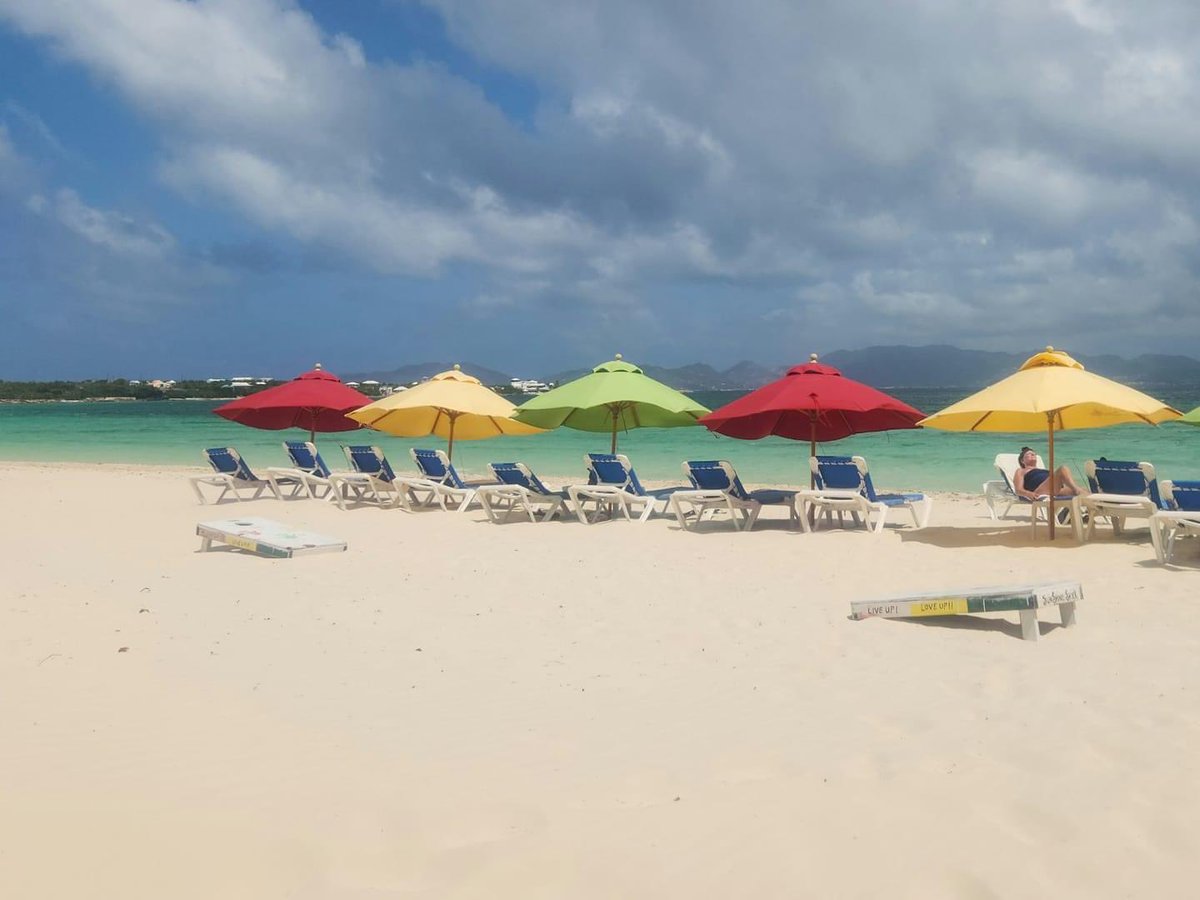 Summer views from the Shack.   #Anguilla